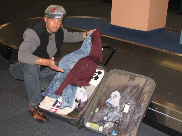 luggage damaged by airline